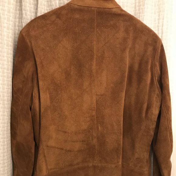 Maison Margiela 5 zip moto jacket suede size 48 - Picture 4 of 5